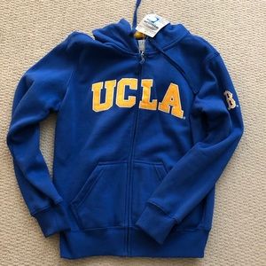 NWT women’s UCLA zip up sweater